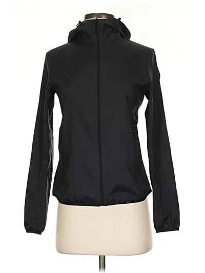 Pre-owned Uniqlo Windbreaker Jacket In Black