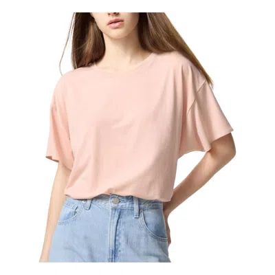 Uniqlo (wmns)  Airism Seamless Crew Neck Long T-shirt Short Sleeve 'pink'