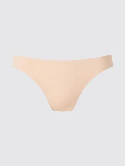 Uniqlo Women's Airism Thong Beige Xl  Us In Brown