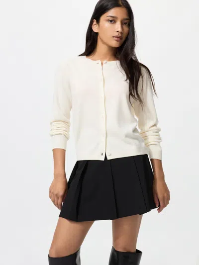 Uniqlo Women's Cashmere Short Cardigan Off White Small  Us