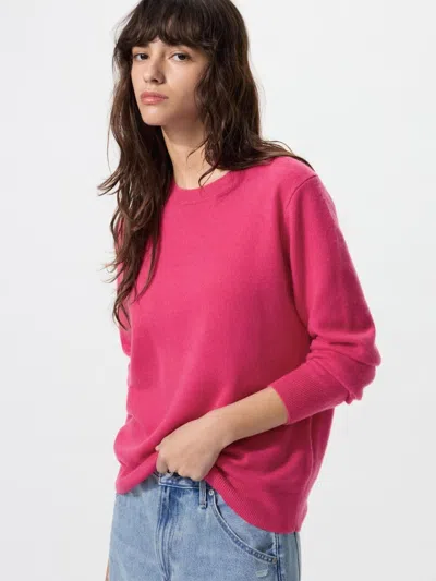 Uniqlo Women's Cashmere Sweater, Pink, 2xs