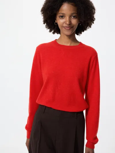 Uniqlo Women's Cashmere Sweater, Red, 2xs