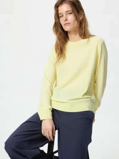 Uniqlo Women's Cashmere Sweater, Yellow, 2xs
