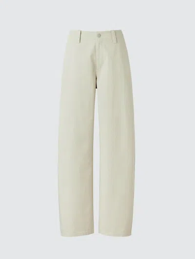 Uniqlo Women's Chino Wide Pants, Natural In Neutral