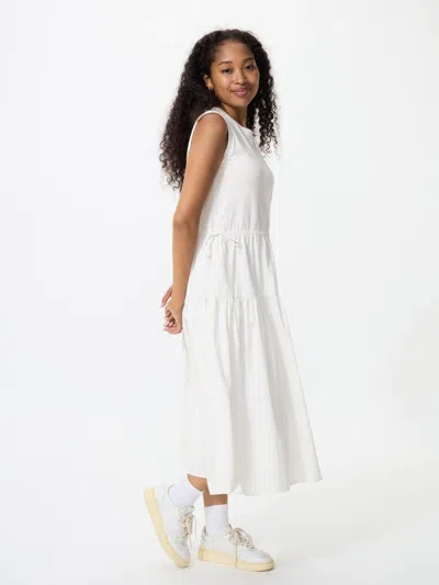 Uniqlo Women's Combination Dress Sleeveless, White, Xs