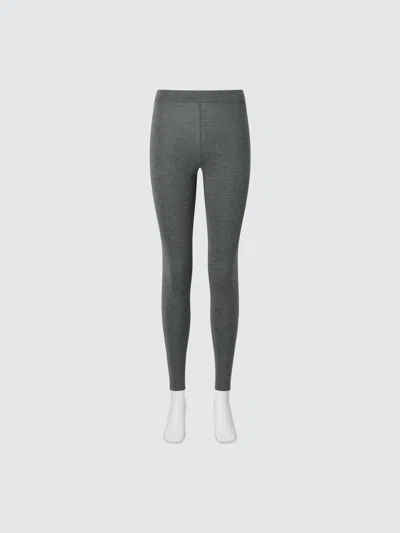 Uniqlo Women's Heattech Extra Warm Cashmere Leggings, Gray, Xs