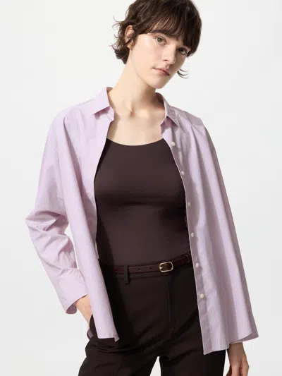 Uniqlo Women's Heattech T-shirt Scoop Neck With Moisture-wicking Dark Brown Xl  Us