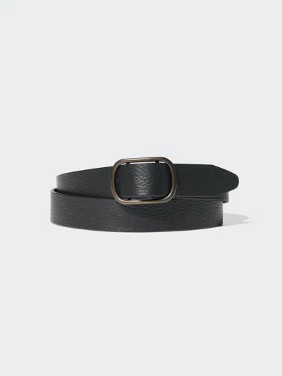 Uniqlo Women's Holeless Belt Black Large  Us