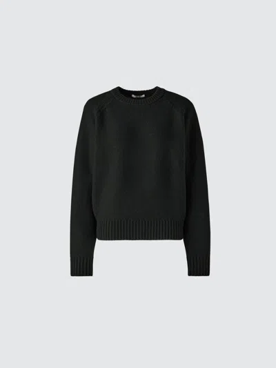 Uniqlo Women's Lambswool Sweater, Black, 2xs