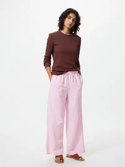 Uniqlo Women's Linen Blend Easy Pants Pink Xl  Us