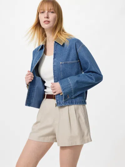 Uniqlo Women's Linen Cotton Shorts Beige 2xl  Us In Neutral