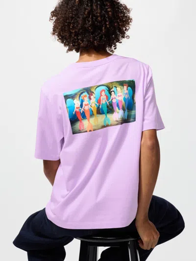 Uniqlo Women's Magic For All Timeless Ut Graphic T-shirt Light Purple Small  Us