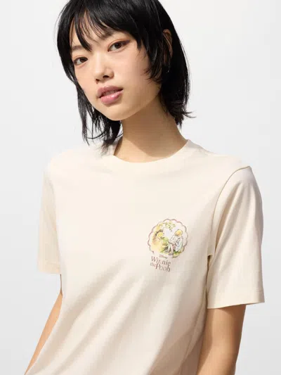 Uniqlo Women's Magic For All Timeless Ut Graphic T-shirt Off White Medium  Us In Neutral