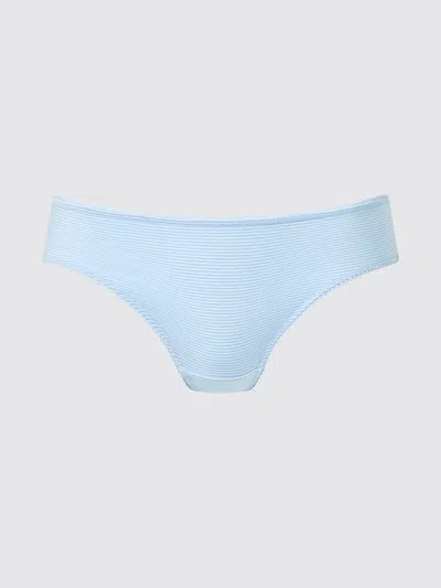 Uniqlo Women's Mid-rise Bikini Briefs Blue Small  Us