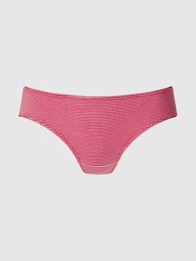 Uniqlo Women's Mid-rise Bikini Briefs Red Large  Us
