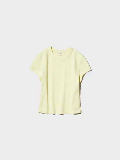 Uniqlo Women's Mini T-shirt, Yellow, Small In Multi