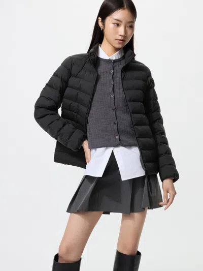 Uniqlo Women's Pufftech Jacket With Anti-static Black 2xl  Us