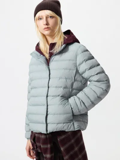 Uniqlo Women's Pufftech Jacket With Anti-static, Gray, 2xs