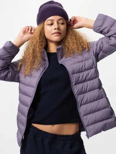 Uniqlo Women's Pufftech Jacket With Anti-static Purple Small  Us