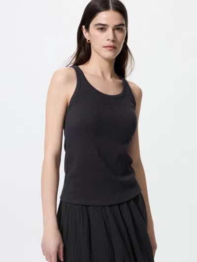 Uniqlo Women's Racer Back Bra Top Black Large  Us