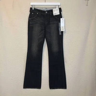 Uniqlo Women's Regular Fit Bootcut Jeans In Dark Grey