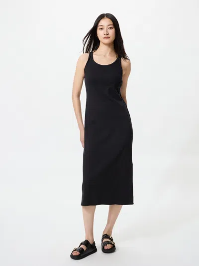 Uniqlo Women's Ribbed Bra Dress Black Xl  Us