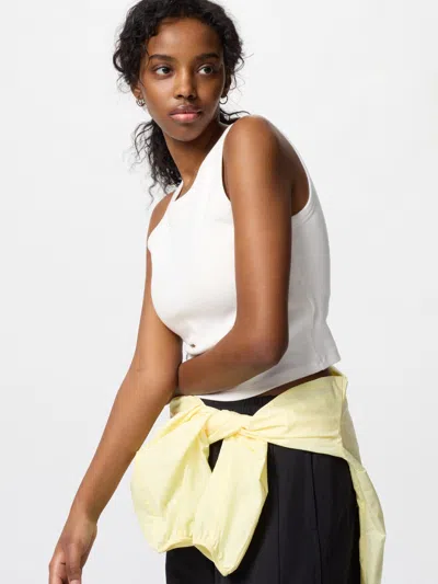 Uniqlo Women's Ribbed Cropped Bra Top 2025 Edition White 2xl  Us