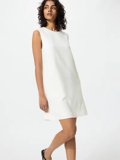 Uniqlo Women's Shift Mini Dress Off White Large  Us