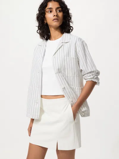 Uniqlo Women's Slit Skort Off White Large  Us In Multi