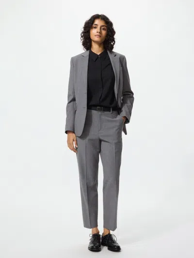 Uniqlo Women's Smart Ankle Pants Gray 2xl  Us