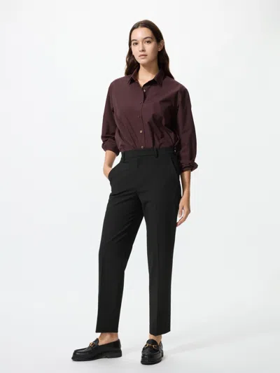 Uniqlo Women's Smart Ankle Pants Tall Black Large  Us