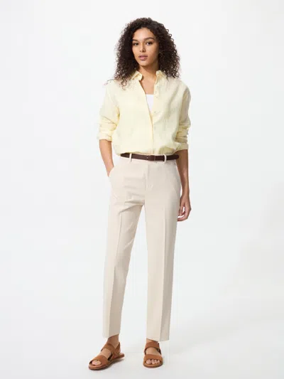Uniqlo Women's Smart Ankle Pants Tall Natural Large  Us In Neutral