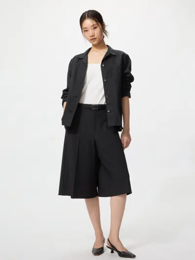 Uniqlo Women's Smart Culottes, Black, Small