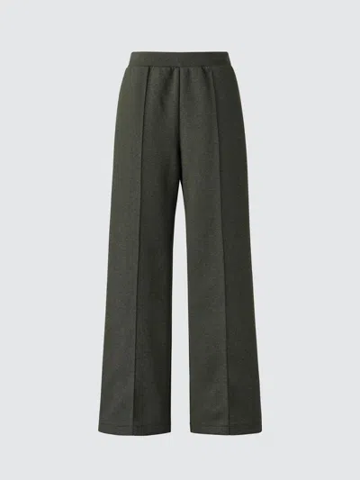 Uniqlo Women's Straight Sweatpants, Dark Green, 2xs