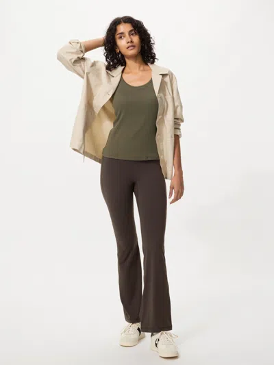 Uniqlo Women's Ultra Stretch Active Flare Leggings Dark Brown Small  Us In Multi