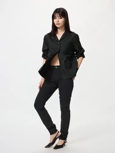 Uniqlo Women's Ultra Stretch Skinny Jeans Black 30 Inch  Us