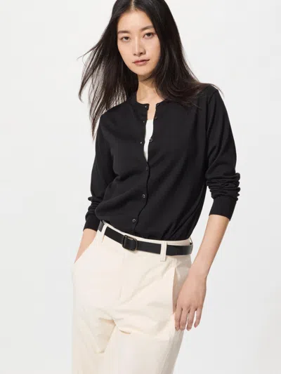Uniqlo Women's Uv Protection Cardigan Black 2xl  Us