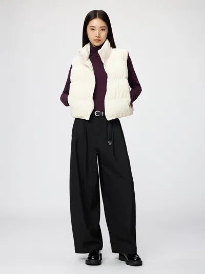 Uniqlo Women's Volume Pants, Black, 2xs In Gold