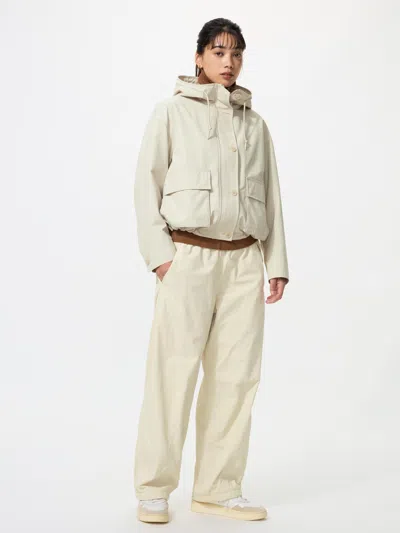 Uniqlo Women's Warm Lined Pants, Natural, 2xs In Purple