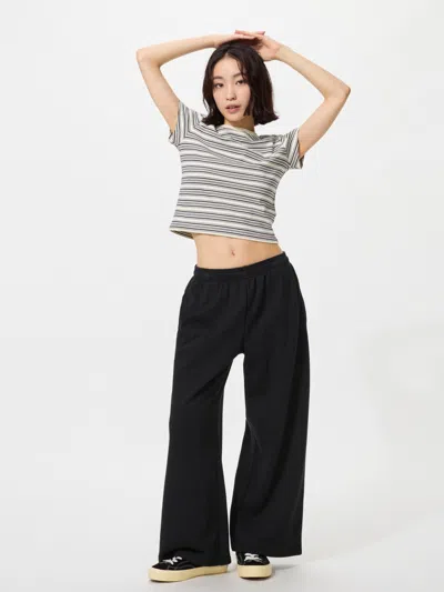 Uniqlo Women's Wide Sweatpants Black 2xl  Us
