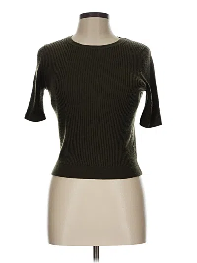 Pre-owned Uniqlo Wool Cardigan Sweater In Brown