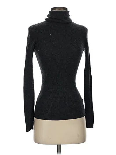 Pre-owned Uniqlo Wool Pullover Sweater In Black