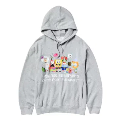 Uniqlo X Cactus Plant Flea Market Spongebob Squarepants Hoodie 'grey' In Gray