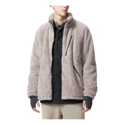 Uniqlo X Needles Fleece Jacket 'beige' In Multi