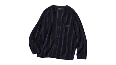 Pre-owned Uniqlo X Needles Fleece Oversized Cardigan (asia Sizing) In Printed In Multi