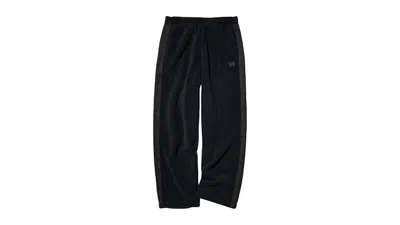 Pre-owned Uniqlo X Needles Fleece Wide Pants (asia Sizing) In Black
