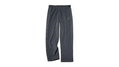 Pre-owned Uniqlo X Needles Fleece Wide Pants (asia Sizing) In Dark Grey In Gray