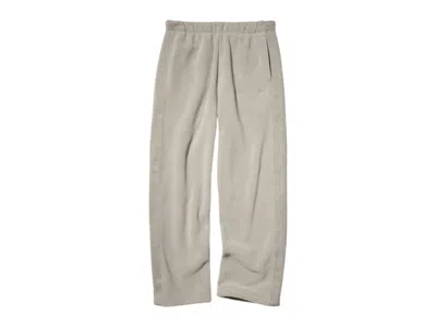 Pre-owned Uniqlo X Needles Fleece Wide Pants In Beige In Sand