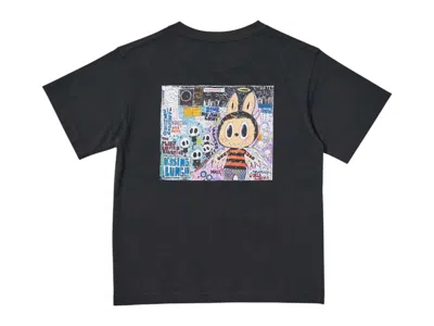 Pre-owned Uniqlo X Pop Mart Kids Ut Graphic 485614 Us Exclusive T-shirt In Black