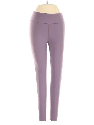 Pre-owned Uniqlo Yoga Pants In Purple